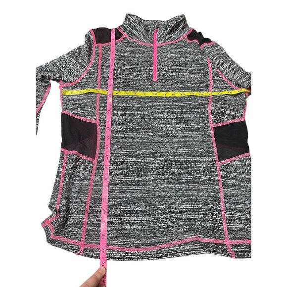 Material Girl Juniors Size XL Active Space-Dyed Illusion Jacket Retail $39.50 - Picture 3 of 5